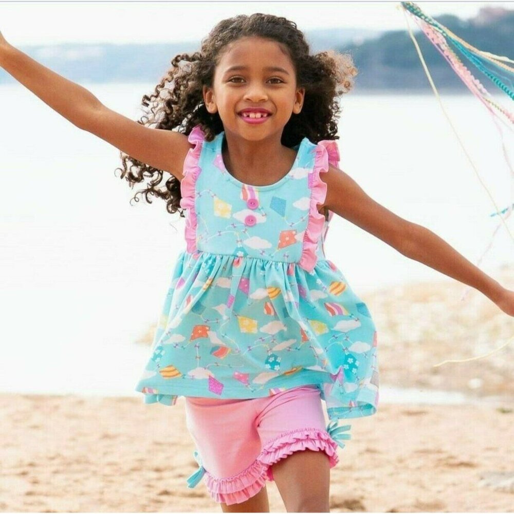 Eleanor Rose Beaches & Boardwalks Tunic Set‎ / 6-7 Y